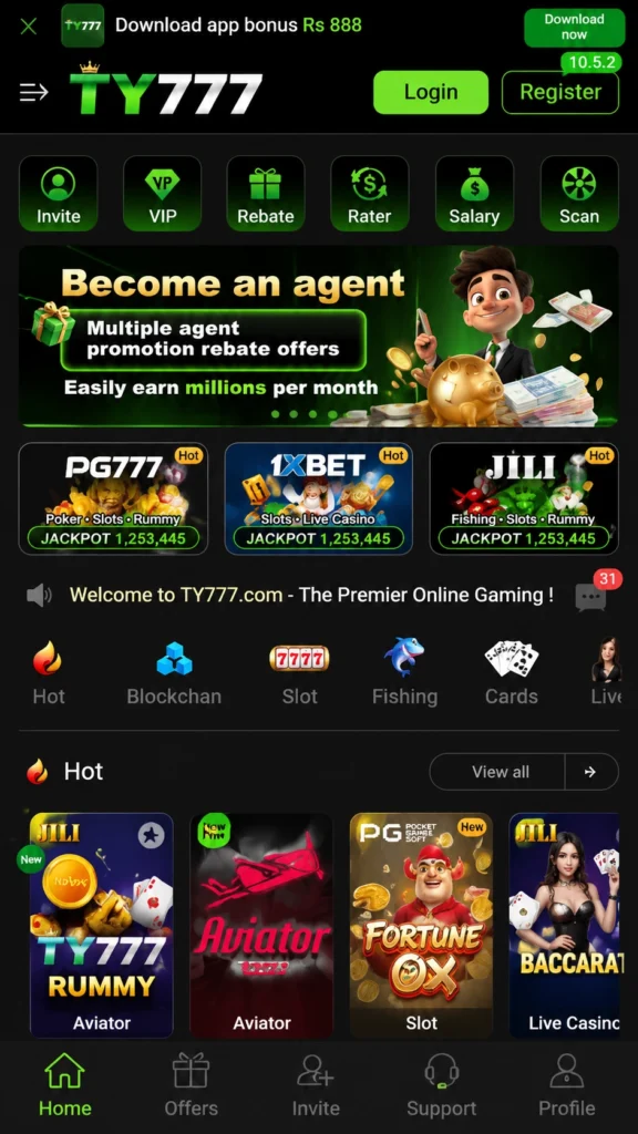 ty777 game - main image